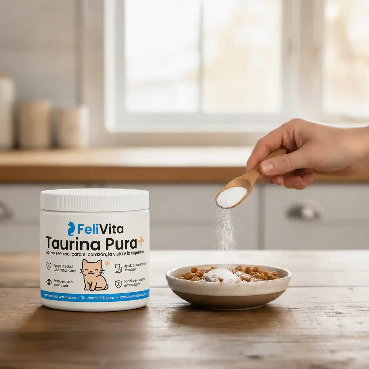 FeliTaurina+ — Suplemento de taurina pura para gatos